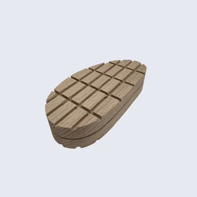 Taco Madera Extragrande 14 x 7 x 3 cm