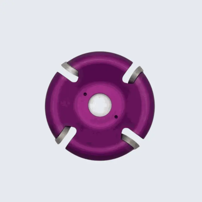 Rotoclip round disc 4 blades