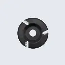 Disco Rotoclip 3 Cuchillas Planas
