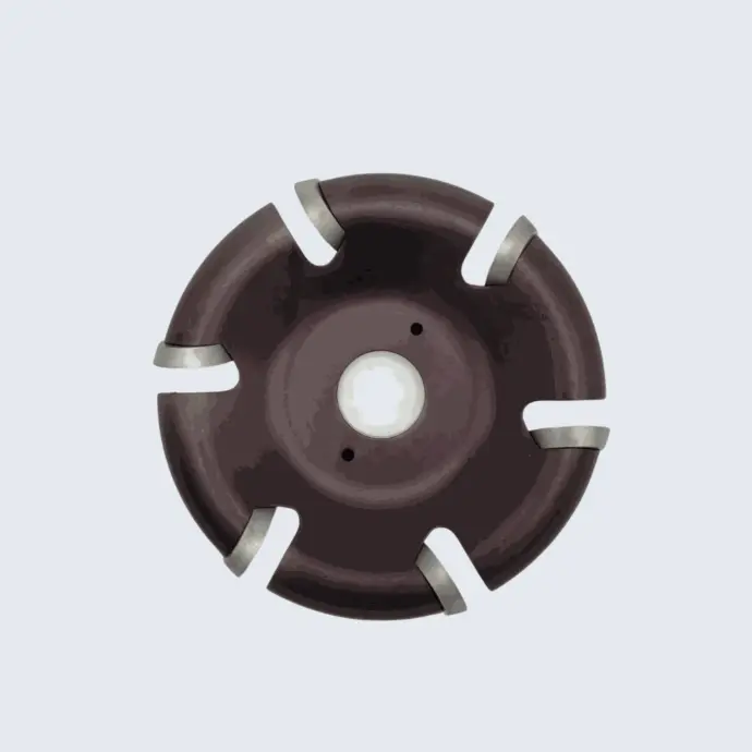 Rotoclip round disc 6 blades