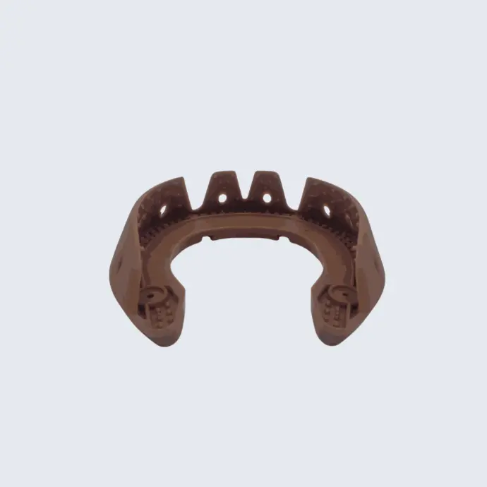 Iron Block Brown Horseshoe, Size 0