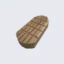 Taco Madera Roble XL 10 uds.