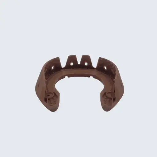 [TP-106/B] Iron Block Brown Horseshoe, Size 0