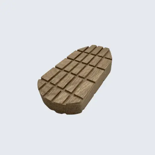 [VT-0008] Standard Oak Hoof Block (10 pcs)