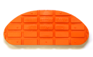 Taco Goma Naranja XL 134mm